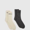 Calcetines con logotipo, paquete de 2 Calcetines con logotipo, paquete de 2
