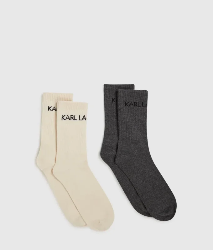 Calcetines con logotipo, paquete de 2 Calcetines con logotipo, paquete de 2