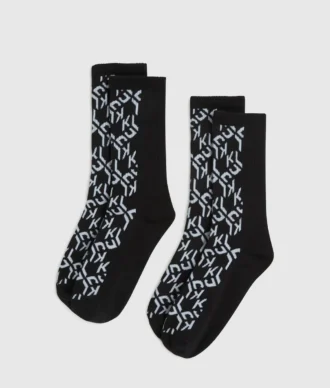 Calcetines con monograma – Pack de 2