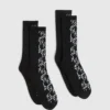 Calcetines con monograma – Pack de 2 Calcetines con monograma – Pack de 2