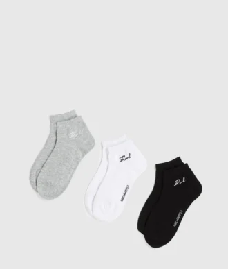 Calcetines cortos exclusivos, paquete de 3