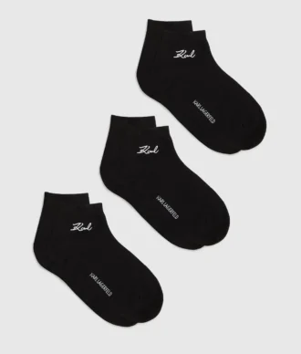 Calcetines cortos exclusivos, paquete de 3