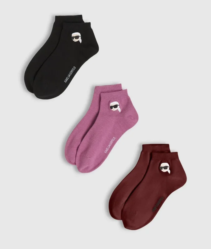 Calcetines cortos Ikon – Pack de 3 Calcetines cortos Ikon – Pack de 3