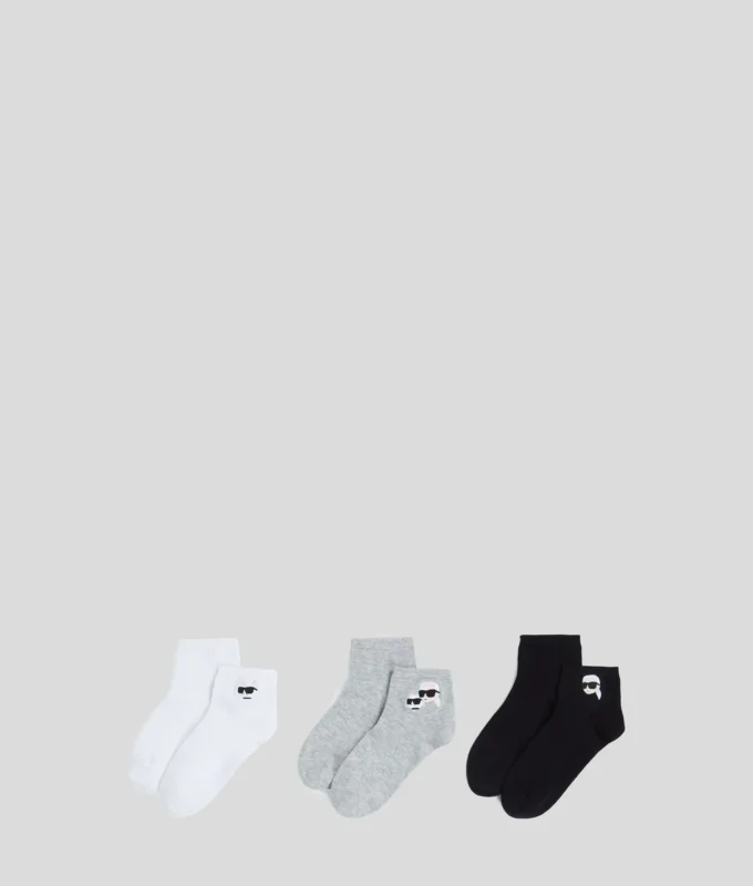 CALCETINES CORTOS IKON – PACK DE 3 CALCETINES CORTOS IKON – PACK DE 3