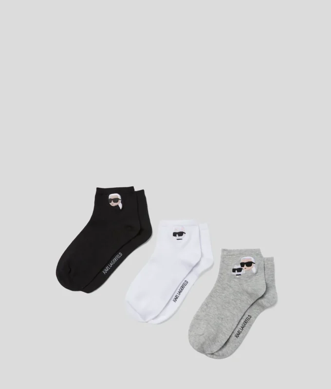 CALCETINES CORTOS IKON – PACK DE 3 CALCETINES CORTOS IKON – PACK DE 3