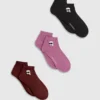 Calcetines cortos Ikon – Pack de 3 Calcetines cortos Ikon – Pack de 3