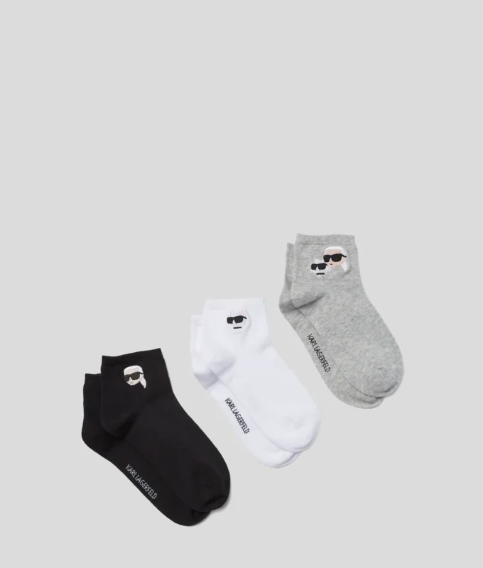 CALCETINES CORTOS IKON – PACK DE 3 CALCETINES CORTOS IKON – PACK DE 3
