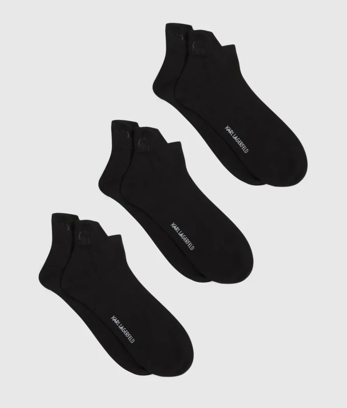 Calcetines cortos Kameo, paquete de 3 Calcetines cortos Kameo, paquete de 3