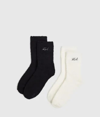Calcetines de felpa exclusivos, paquete de 2