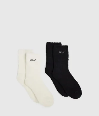 Calcetines de felpa exclusivos, paquete de 2