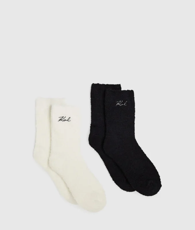 Calcetines de felpa exclusivos, paquete de 2 Calcetines de felpa exclusivos, paquete de 2