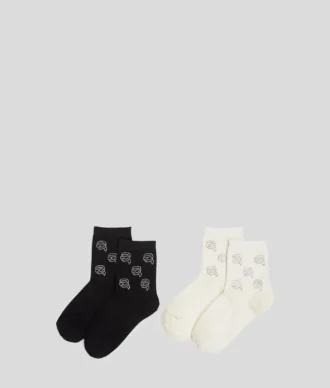 CALCETINES IKON CON STRASS – PACK DE 2