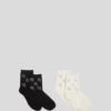 CALCETINES IKON CON STRASS – PACK DE 2 CALCETINES IKON CON STRASS – PACK DE 2