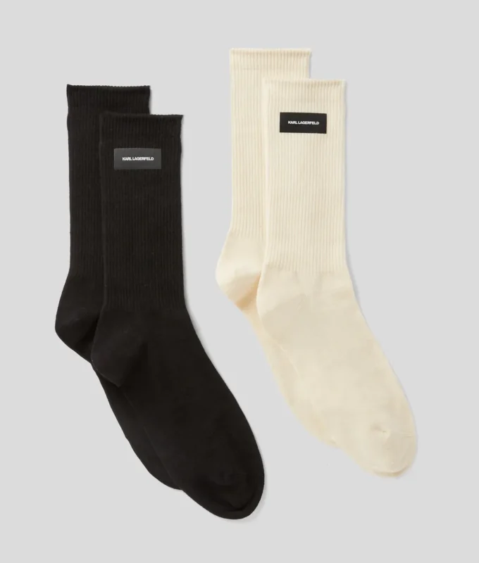 CALCETINES ESSENTIAL LOGO – 2 PARES CALCETINES ESSENTIAL LOGO – 2 PARES
