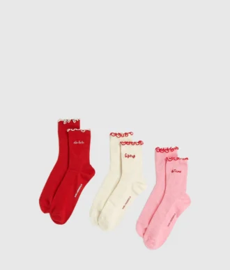 Calcetines Love Notes – Pack de 3