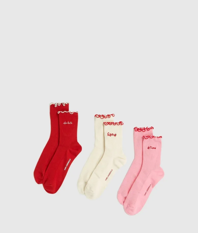 Calcetines Love Notes – Pack de 3