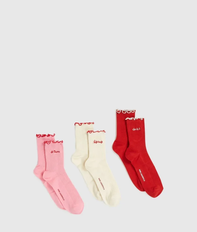 Calcetines Love Notes – Pack de 3