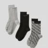 CALCETINES MONOGRAM – PACK DE 3 CALCETINES MONOGRAM – PACK DE 3
