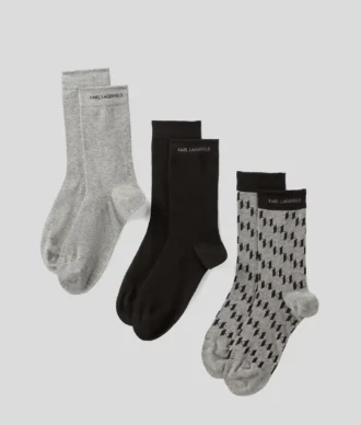 CALCETINES MONOGRAM – PACK DE 3
