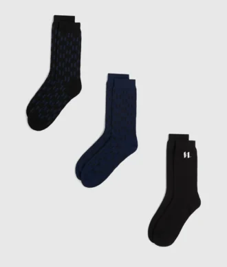 Calcetines Monogram – Pack de 3 Calcetines Monogram – Pack de 3