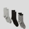 CALCETINES MONOGRAM – PACK DE 3 CALCETINES MONOGRAM – PACK DE 3
