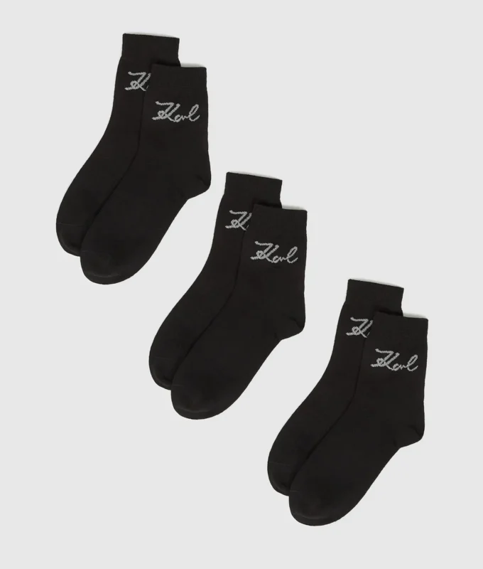 Calcetines Signature – Pack de 3 Calcetines Signature – Pack de 3