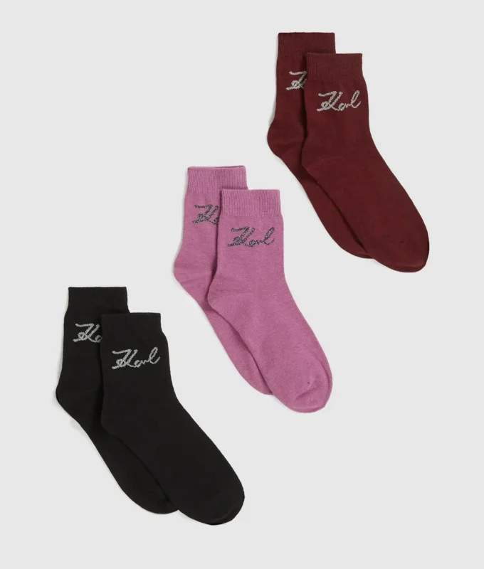 Calcetines Signature – Pack de 3 Calcetines Signature – Pack de 3