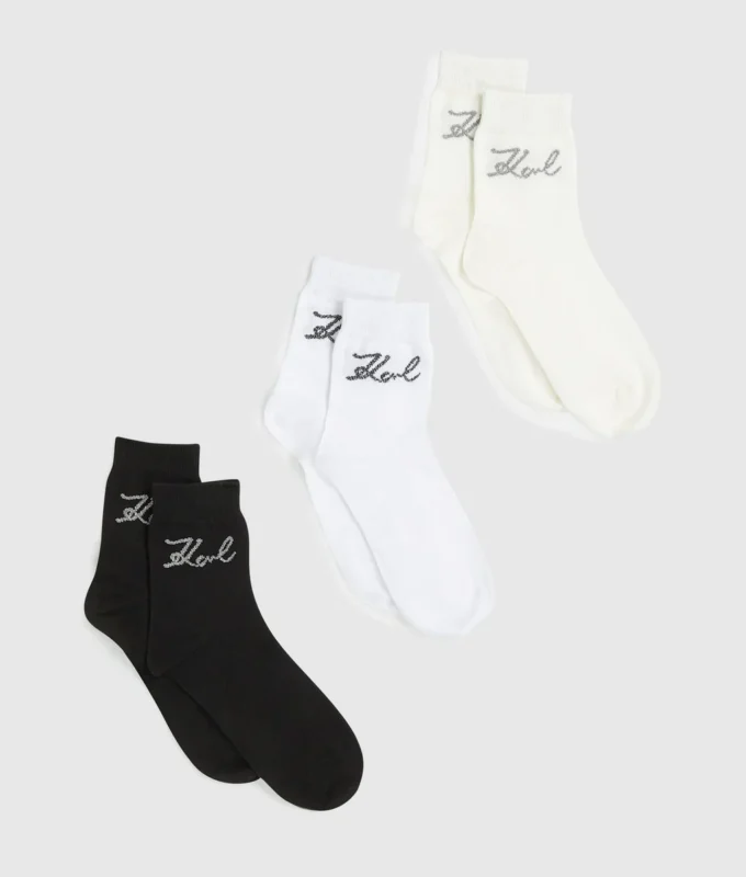 Calcetines Signature – Pack de 3 Calcetines Signature – Pack de 3