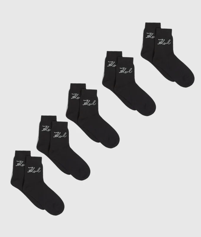 Calcetines Signature – Pack de 5 Calcetines Signature – Pack de 5