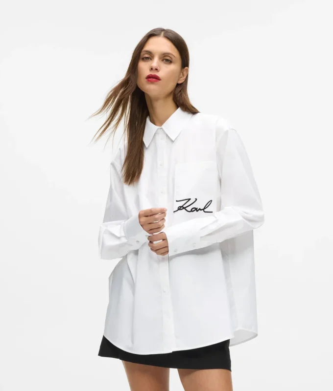 Camisa con bolsillo Signature Camisa con bolsillo Signature