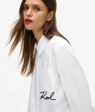 Camisa con bolsillo Signature
