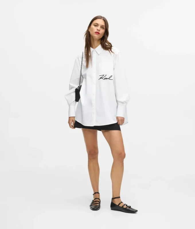 Camisa con bolsillo Signature Camisa con bolsillo Signature
