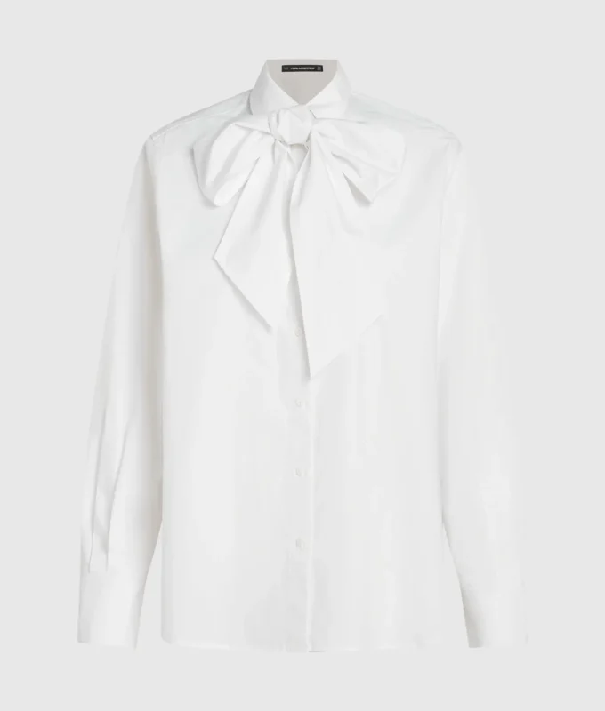 Camisa con detalle de lazo Karl DNA Camisa con detalle de lazo Karl DNA