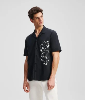 CAMISA CON ESTAMPADO FLORAL