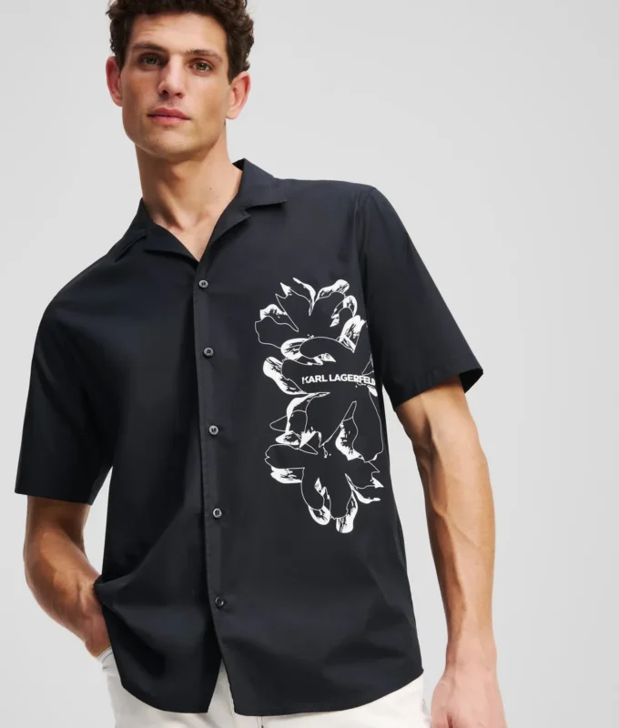 CAMISA CON ESTAMPADO FLORAL