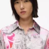 Camisa con estampado integral Camisa con estampado integral