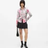 Camisa con estampado integral Camisa con estampado integral