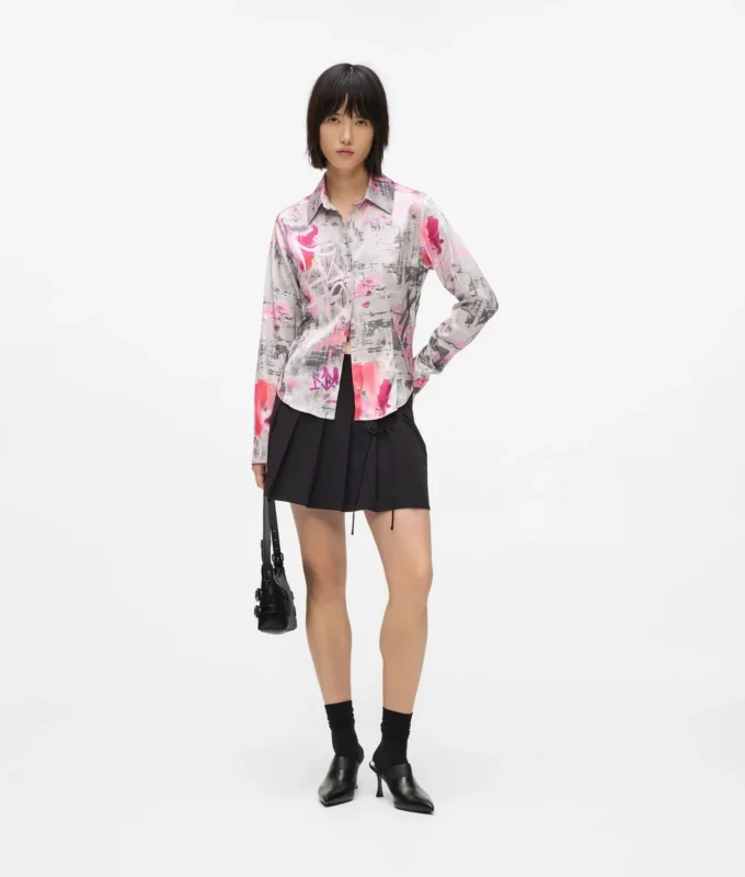 Camisa con estampado integral Camisa con estampado integral