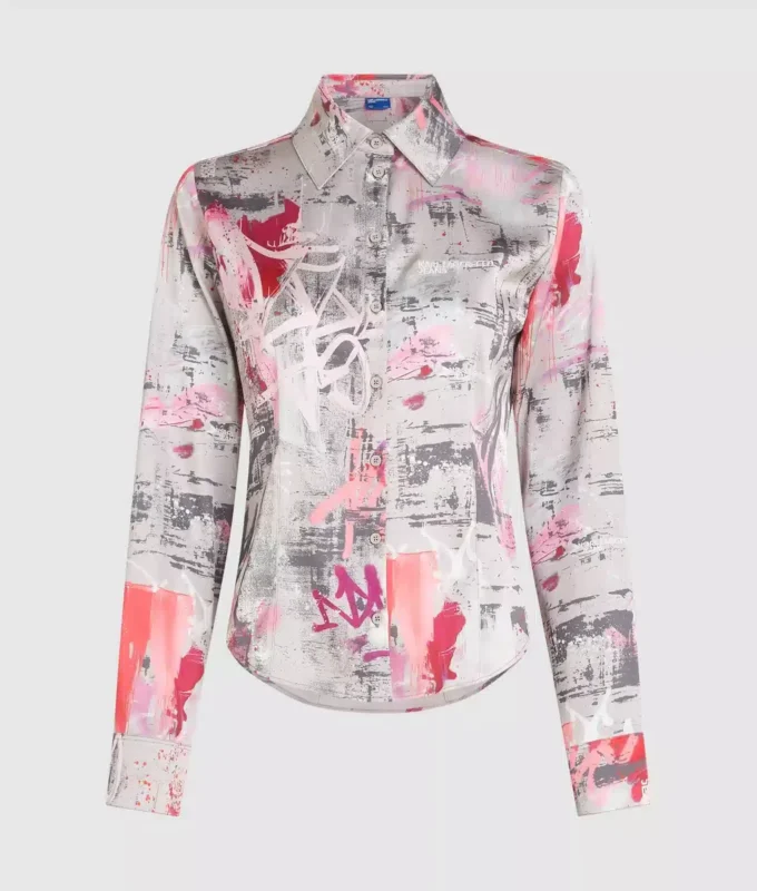 Camisa con estampado integral Camisa con estampado integral