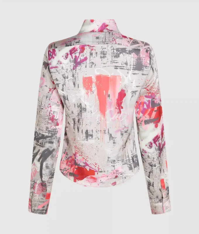 Camisa con estampado integral Camisa con estampado integral