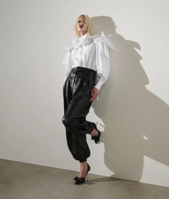 CAMISA CON LAZO KARL STUDIO CAMISA CON LAZO KARL STUDIO