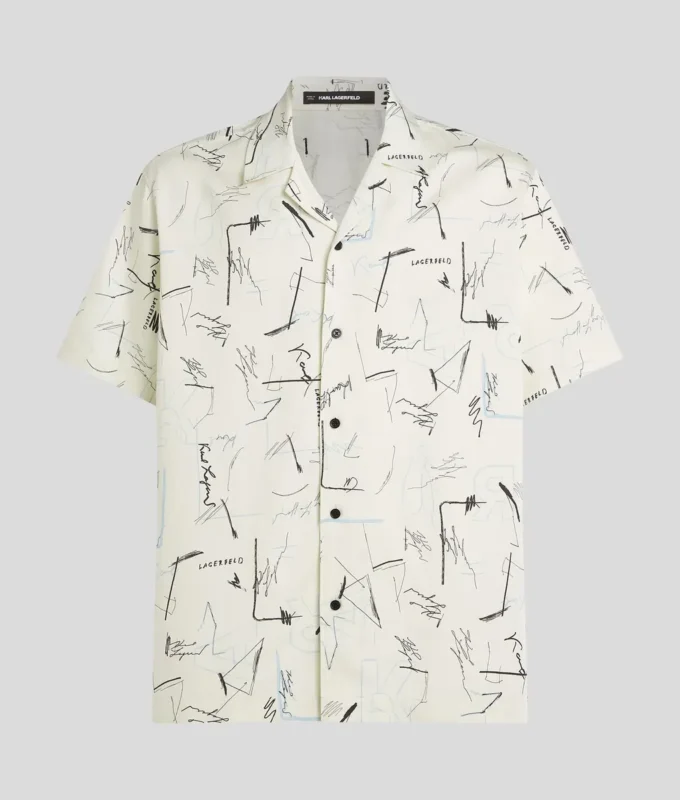 CAMISA DE BOLOS CON ESTAMPADO INTEGRAL CAMISA DE BOLOS CON ESTAMPADO INTEGRAL