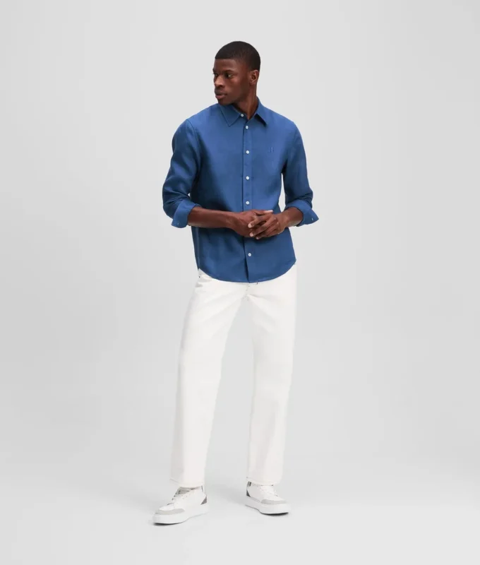 CAMISA DE LINO MONOGRAM CAMISA DE LINO MONOGRAM
