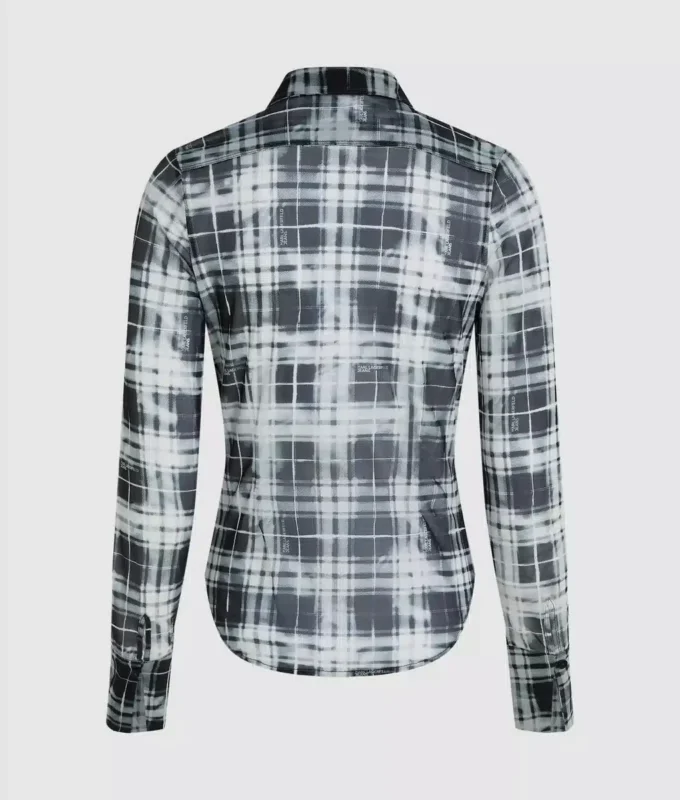 Camisa de malla a cuadros Camisa de malla a cuadros