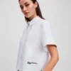 CAMISA DE MANGA CORTA Y SILUETA CUADRADA