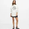 Camisa de popelín con lazo Camisa de popelín con lazo