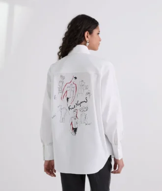 CAMISA DE POPELÍN DE LA SERIE KARL