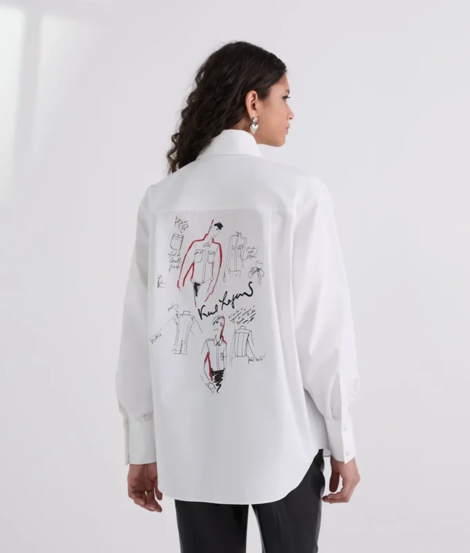CAMISA DE POPELÍN DE LA SERIE KARL