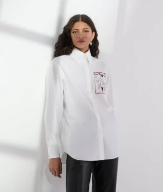 CAMISA DE POPELÍN DE LA SERIE KARL