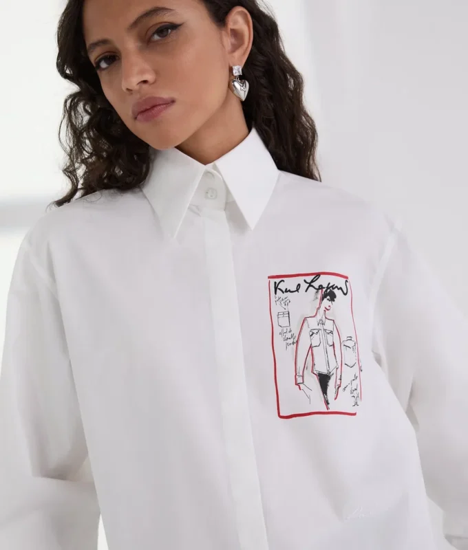 CAMISA DE POPELÍN DE LA SERIE KARL